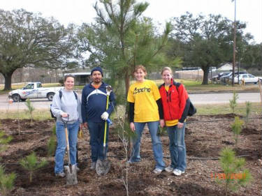 YPE Houston Arbor Day Tree Planting - January2008